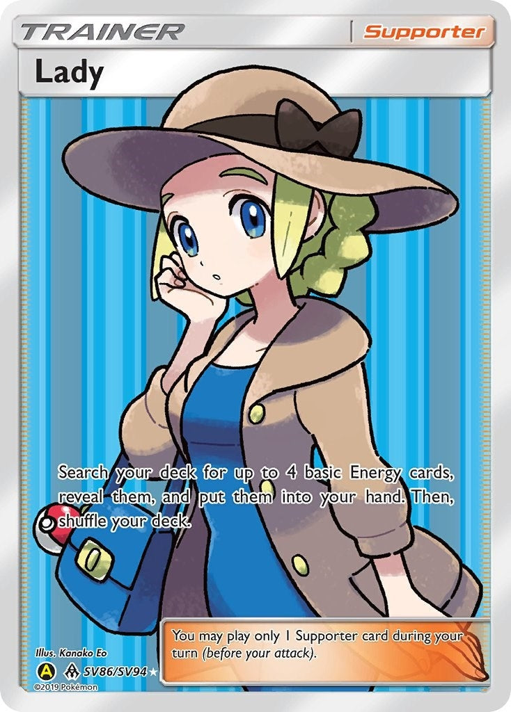 Lady (SV86/SV94) (Hidden Fates: Shiny Vault) Pokemon