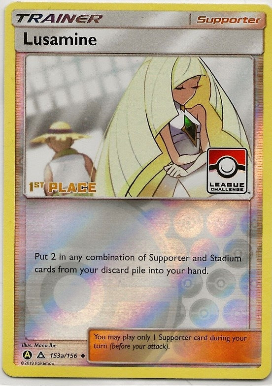 Lusamine - 153a/156 (League Challenge) [1st Place] (153a/156) (League & Championship Cards) (PR) Pokemon