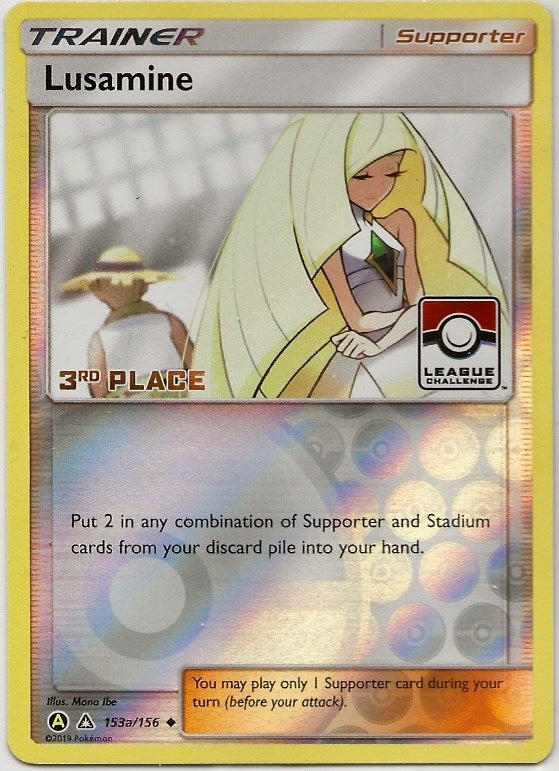 Image for Lusamine - 153a/156 (League Challenge) [3rd Place] (153a/156) (League & Championship Cards) (PR) - Pokemon