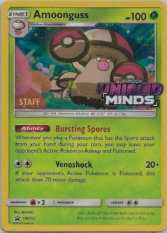 Image for Amoonguss - SM202 (Prerelease) [Staff] (SM202) (SM Promos) (SMP) - Pokemon