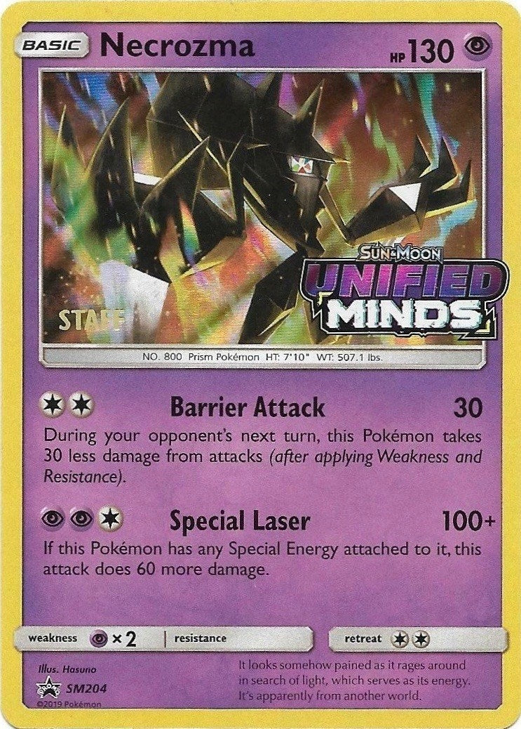 Image for Necrozma - SM204 (Prerelease) [Staff] (SM204) (SM Promos) (SMP) - Pokemon