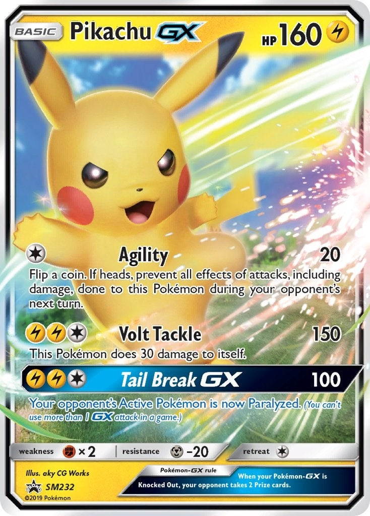 Image for Pikachu GX - SM232 (SM232) (SM Promos) (SMP) - Pokemon