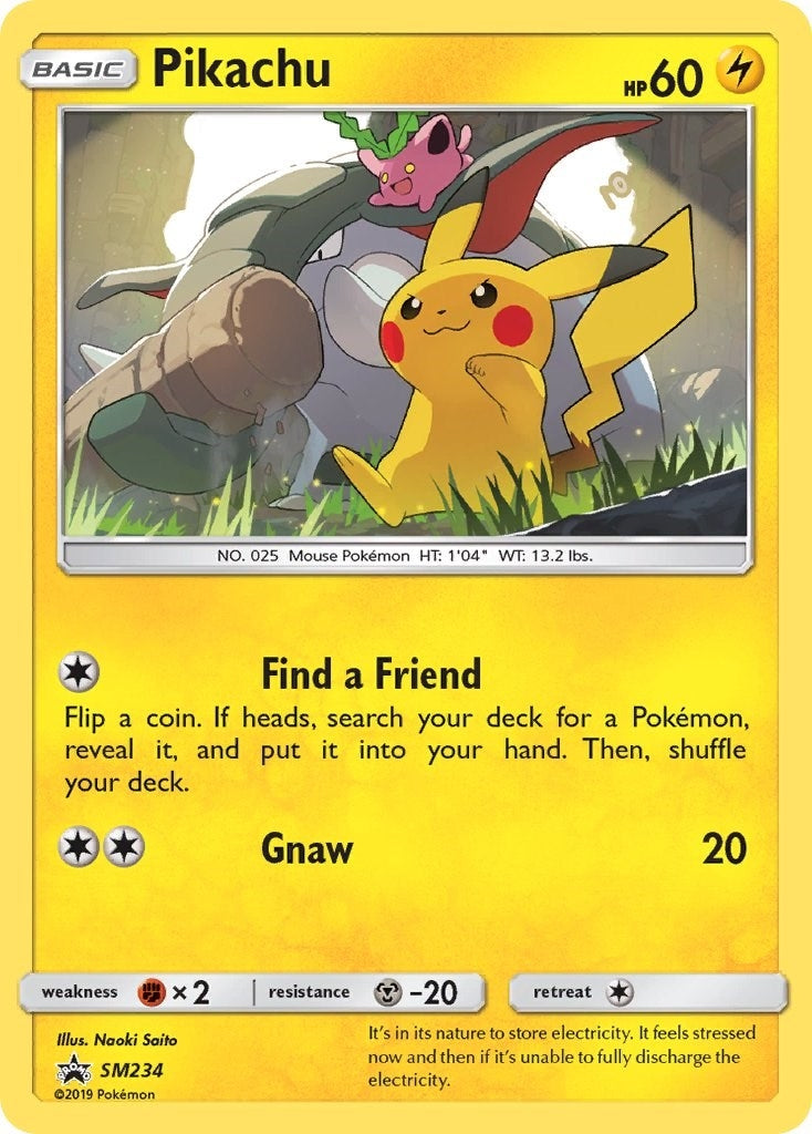 Image for Pikachu - SM234 (SM234) (SM Promos) (SMP) - Pokemon