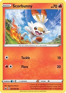Image for Scorbunny - 031/202 (Premium Collection) (031/202) (Miscellaneous Cards & Products) (MCAP) - Pokemon