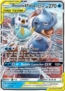 Image for Blastoise & Piplup GX (38/236) (SM - Cosmic Eclipse) (SM12) - Pokemon