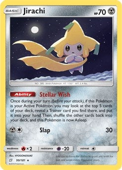 Image for Jirachi (099/181) - Pokemon