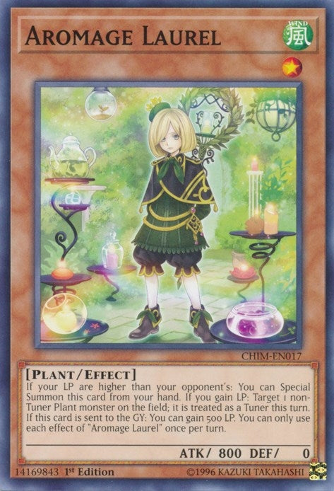 Aromage Laurel (CHIM-EN017) (Chaos Impact) YuGiOh