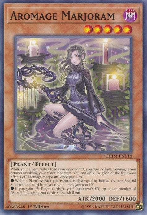 Aromage Marjoram (CHIM-EN018) (Chaos Impact) YuGiOh