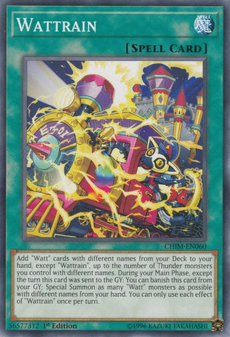 Wattrain (CHIM-EN060) (Chaos Impact) YuGiOh