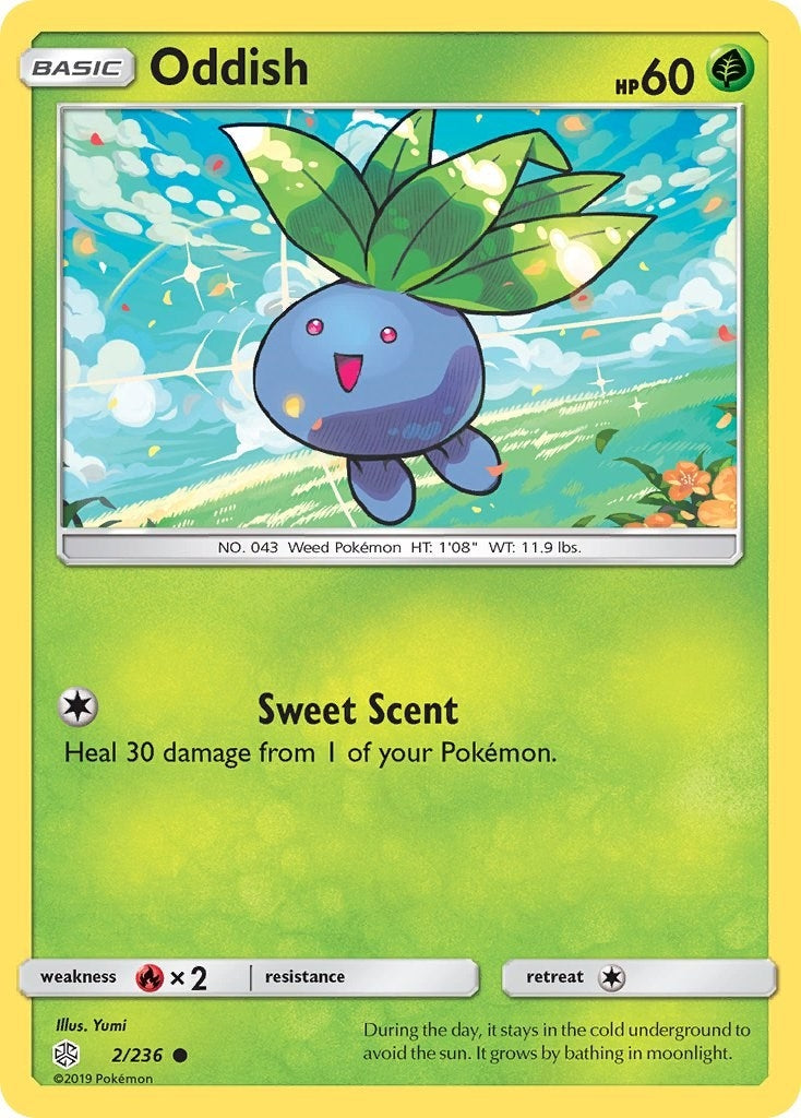 Image for Oddish (2/236) (SM - Cosmic Eclipse) (SM12) - Pokemon