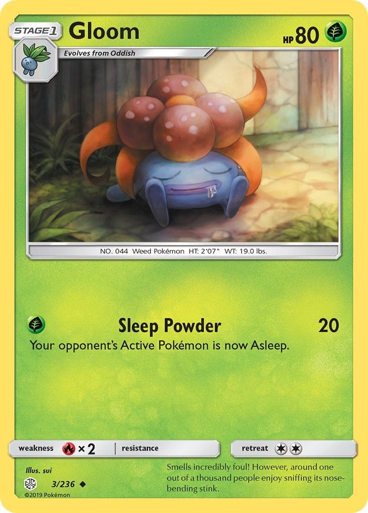 Image for Gloom (3/236) (SM - Cosmic Eclipse) (SM12) - Pokemon