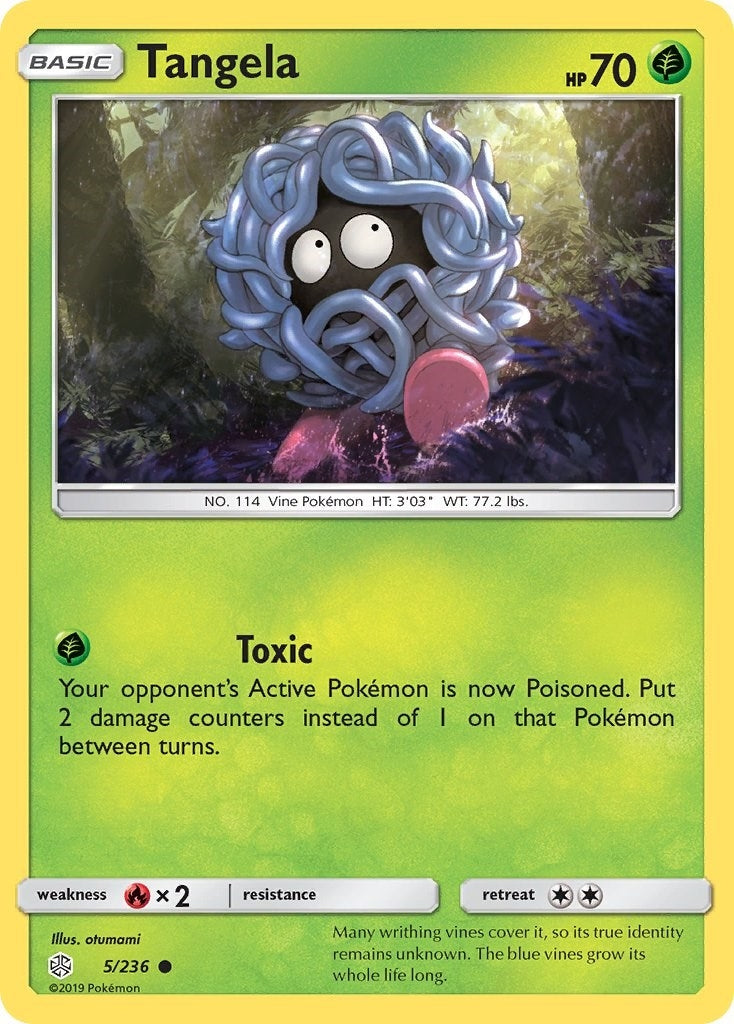 Image for Tangela (5/236) (SM - Cosmic Eclipse) (SM12) - Pokemon
