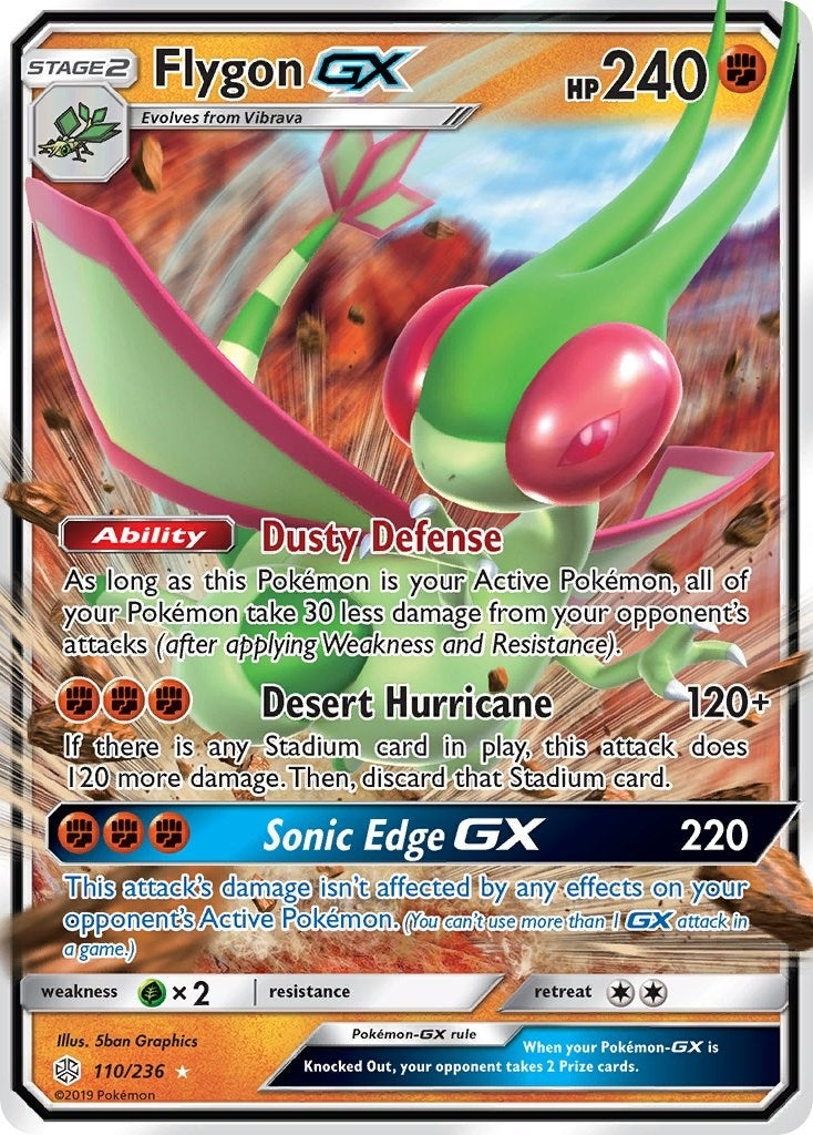 Image for Flygon GX (110/236) (SM - Cosmic Eclipse) (SM12) - Pokemon