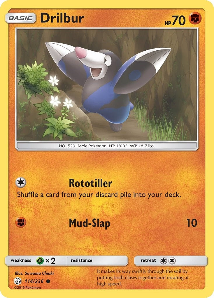 Image for Drilbur (114/236) (SM - Cosmic Eclipse) (SM12) - Pokemon