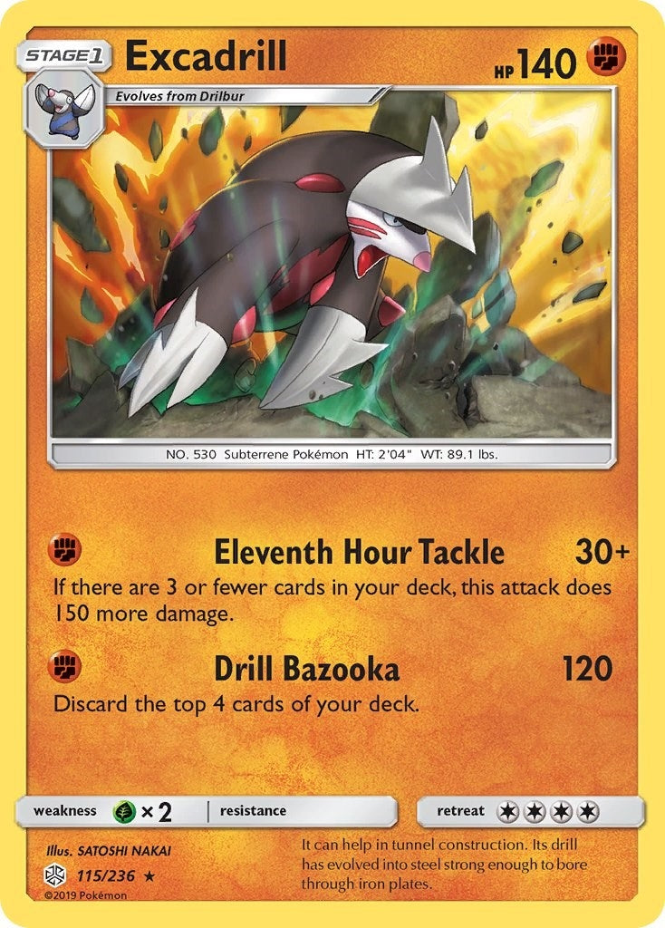 Image for Excadrill (115/236) (SM - Cosmic Eclipse) (SM12) - Pokemon