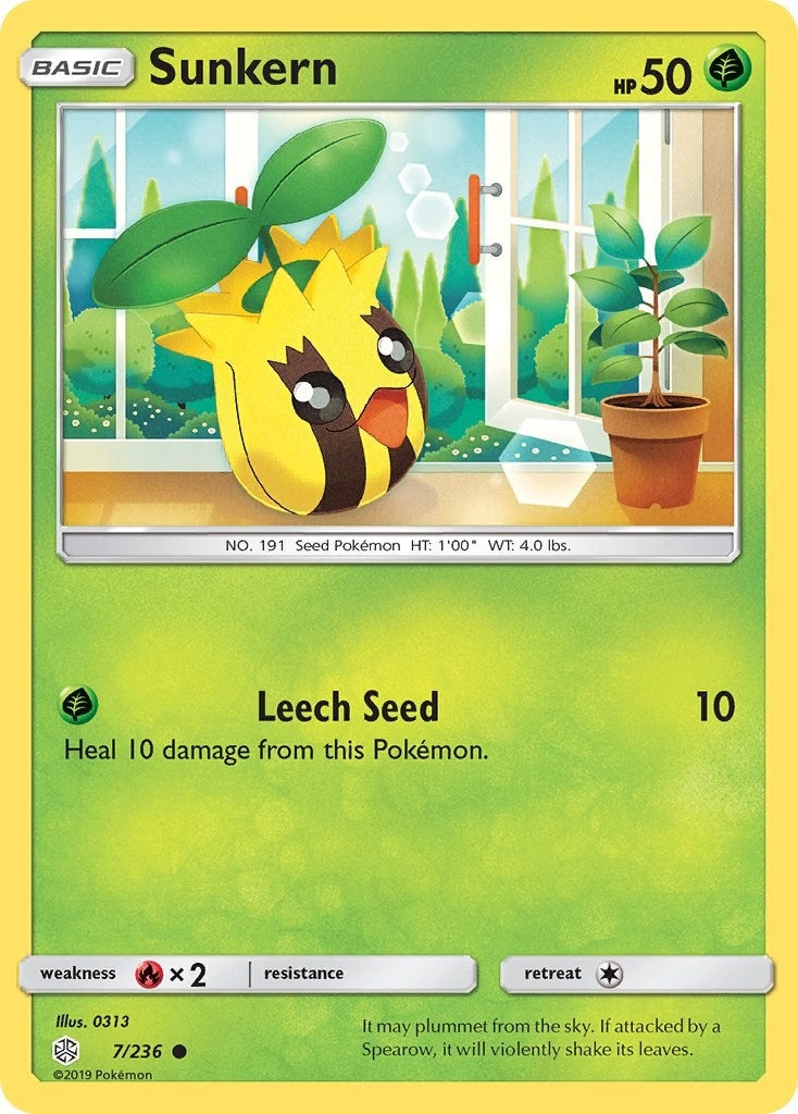 Image for Sunkern (7/236) (SM - Cosmic Eclipse) (SM12) - Pokemon