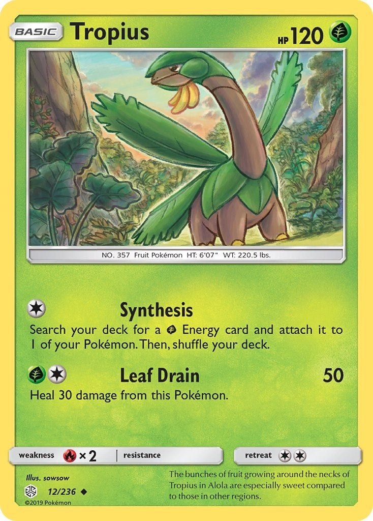Image for Tropius (12/236) (SM - Cosmic Eclipse) (SM12) - Pokemon