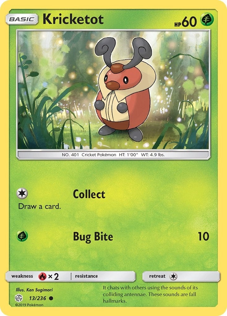 Image for Kricketot (13/236) (SM - Cosmic Eclipse) (SM12) - Pokemon