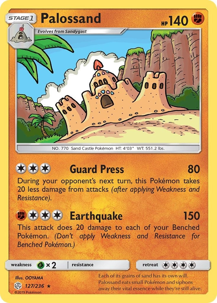 Image for Palossand (127/236) (SM - Cosmic Eclipse) (SM12) - Pokemon