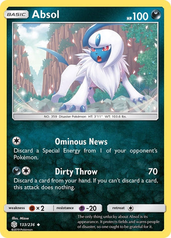 Image for Absol (133/236) (SM - Cosmic Eclipse) (SM12) - Pokemon