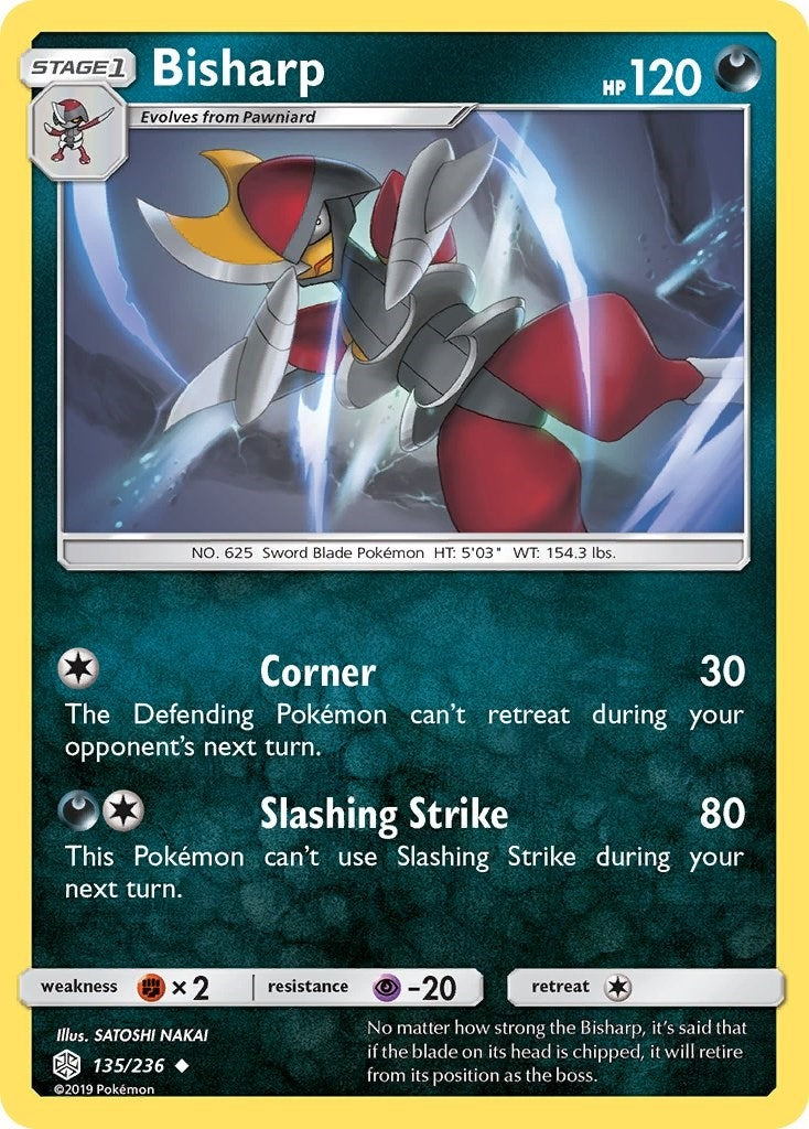 Image for Bisharp (135/236) (SM - Cosmic Eclipse) (SM12) - Pokemon