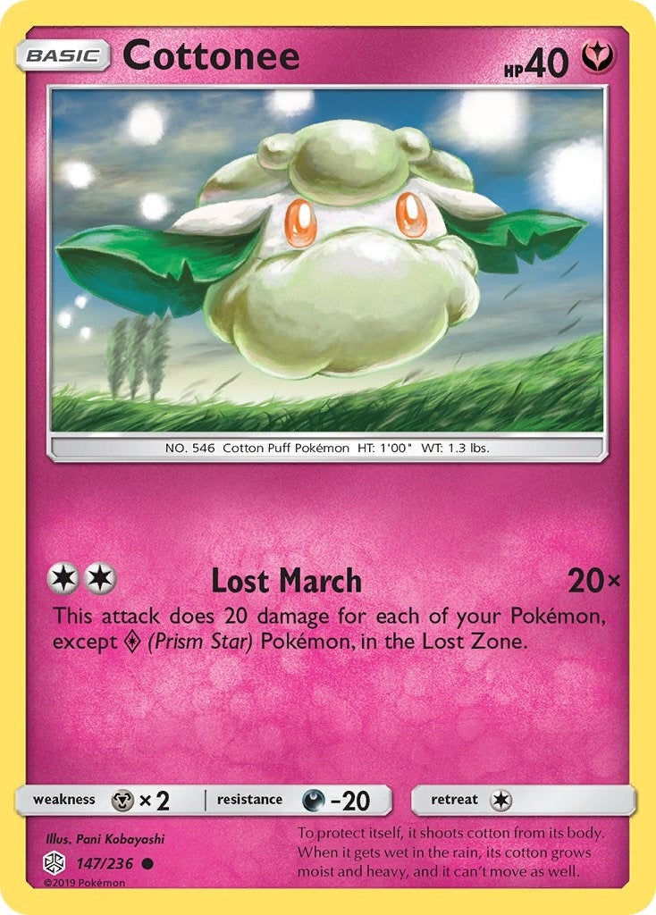 Image for Cottonee (147/236) (SM - Cosmic Eclipse) (SM12) - Pokemon