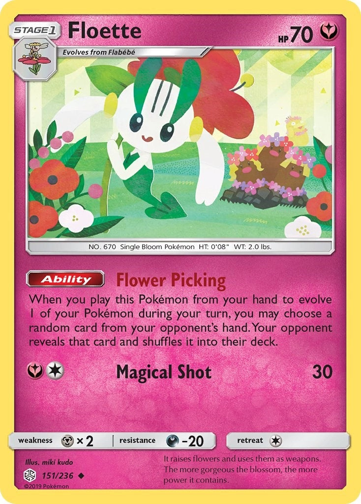 Image for Floette (151/236) (SM - Cosmic Eclipse) (SM12) - Pokemon