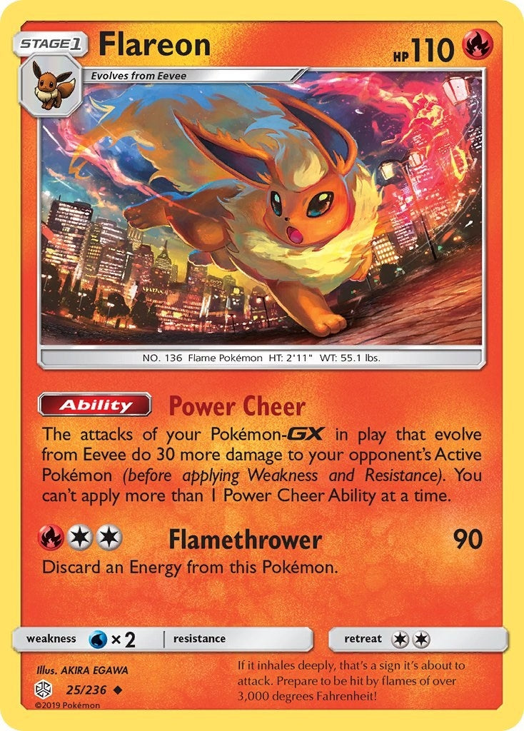 Image for Flareon (25/236) (SM - Cosmic Eclipse) (SM12) - Pokemon