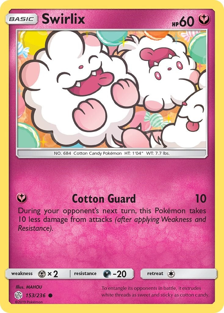 Image for Swirlix (153/236) (SM - Cosmic Eclipse) (SM12) - Pokemon