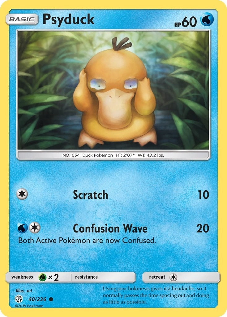 Image for Psyduck (40/236) (SM - Cosmic Eclipse) (SM12) - Pokemon