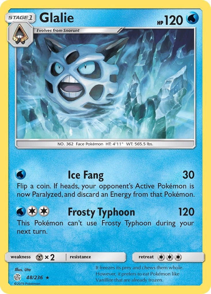 Image for Glalie (48/236) (SM - Cosmic Eclipse) (SM12) - Pokemon