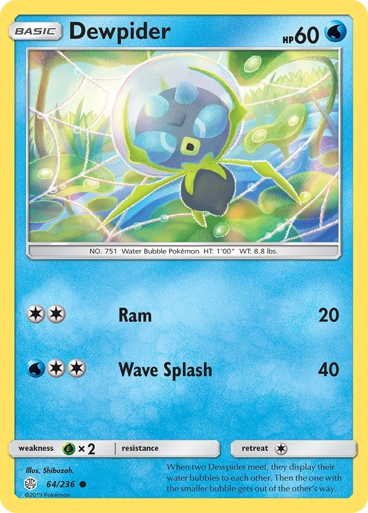 Image for Dewpider (64/236) (SM - Cosmic Eclipse) (SM12) - Pokemon