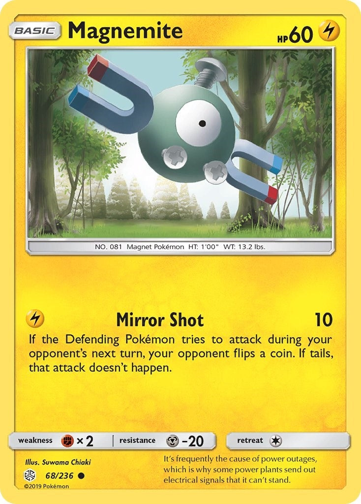 Image for Magnemite (68/236) (SM - Cosmic Eclipse) (SM12) - Pokemon