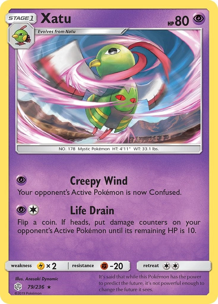 Image for Xatu (79/236) (SM - Cosmic Eclipse) (SM12) - Pokemon