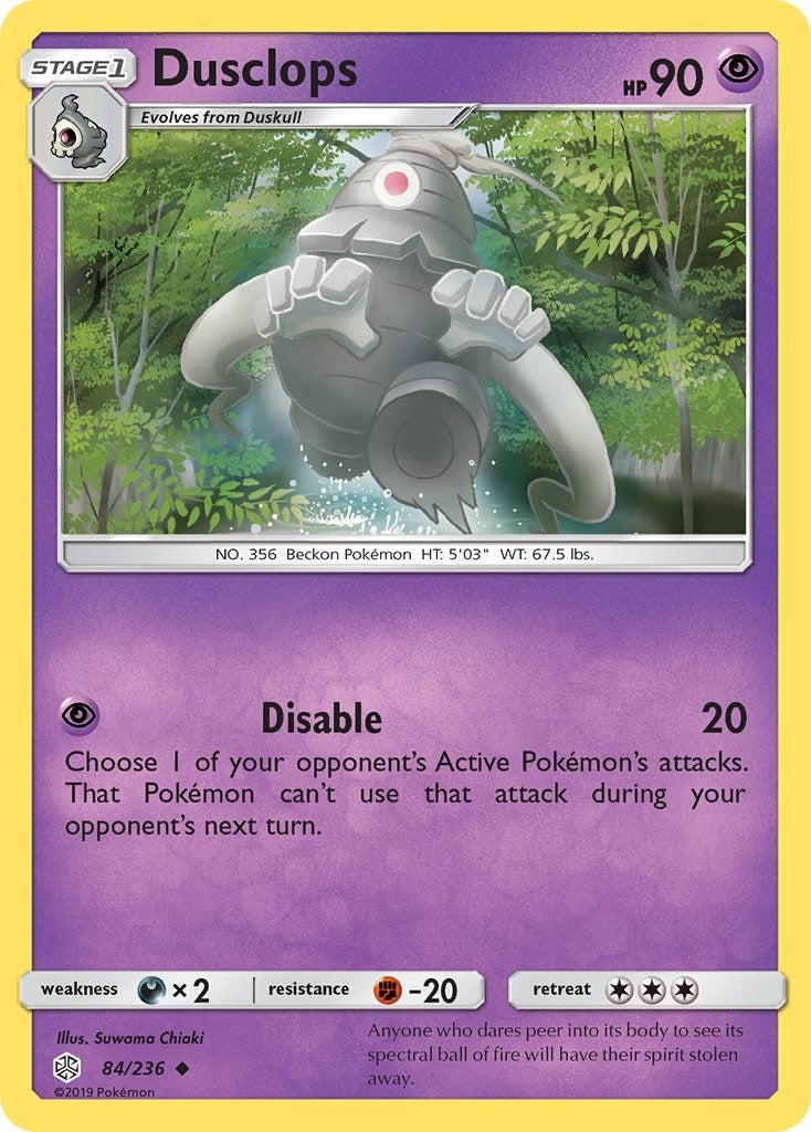 Image for Dusclops (84/236) (SM - Cosmic Eclipse) (SM12) - Pokemon
