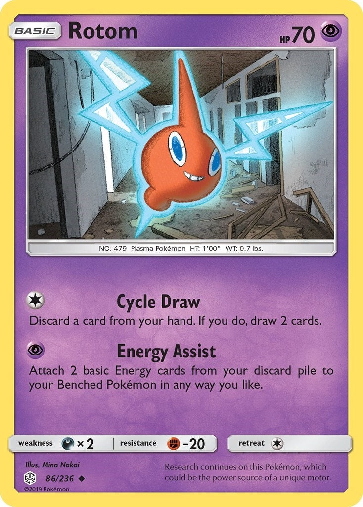 Image for Rotom (86/236) (SM - Cosmic Eclipse) (SM12) - Pokemon