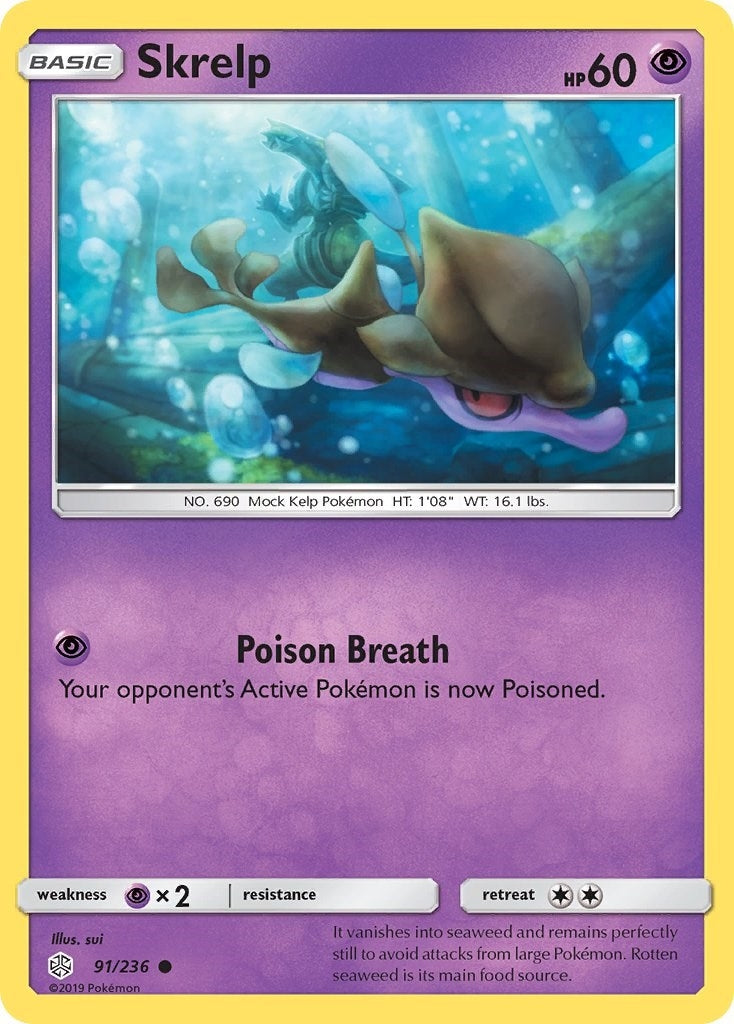 Image for Skrelp (91/236) (SM - Cosmic Eclipse) (SM12) - Pokemon