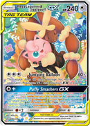 Image for Mega Lopunny & Jigglypuff GX (Alternate Full Art) (226/236) (SM - Cosmic Eclipse) (SM12) - Pokemon