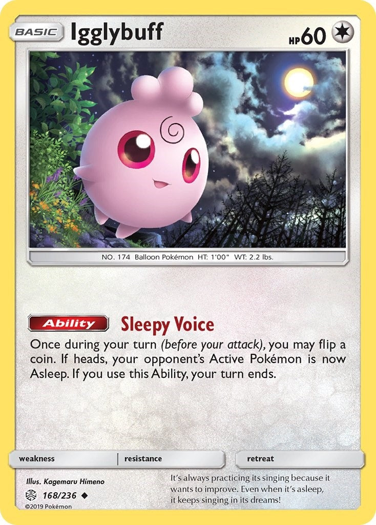 Image for Igglybuff (168/236) (SM - Cosmic Eclipse) (SM12) - Pokemon