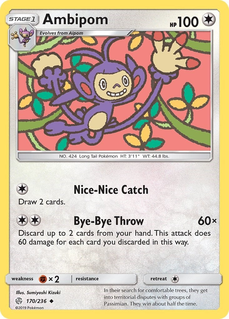 Image for Ambipom (170/236) (SM - Cosmic Eclipse) (SM12) - Pokemon