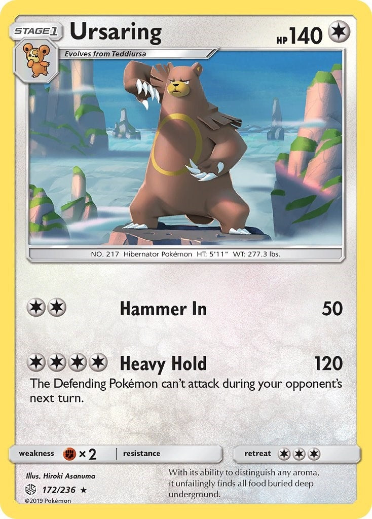 Image for Ursaring (172/236) (SM - Cosmic Eclipse) (SM12) - Pokemon