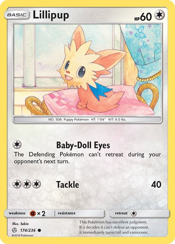 Image for Lillipup (174/236) (SM - Cosmic Eclipse) (SM12) - Pokemon