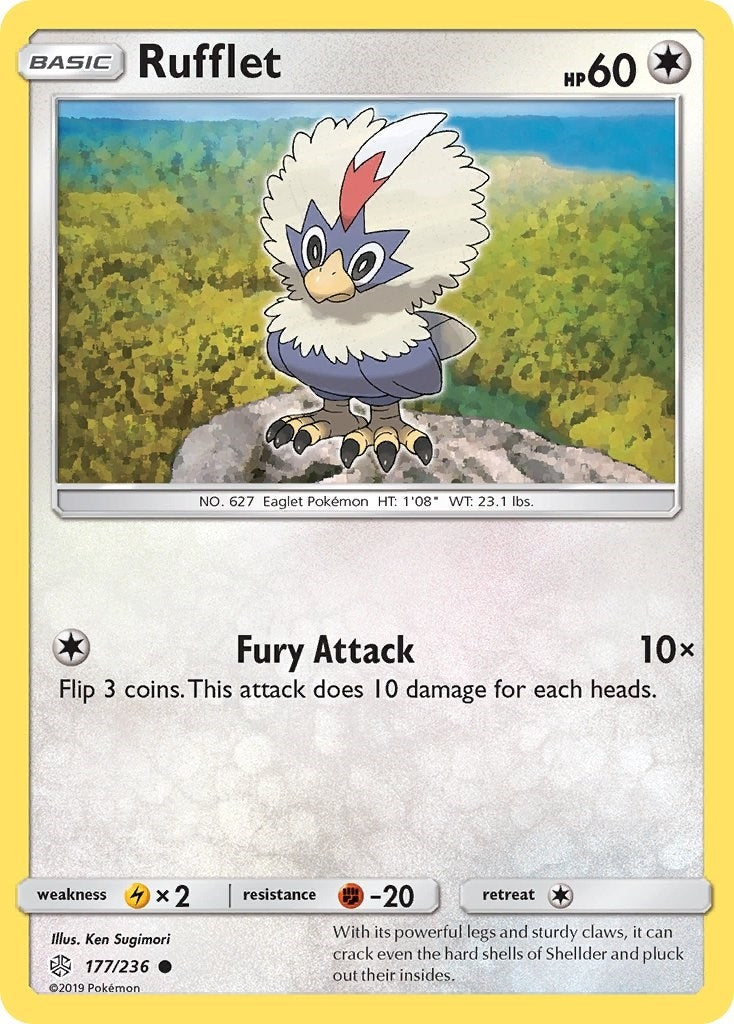 Image for Rufflet (177/236) (SM - Cosmic Eclipse) (SM12) - Pokemon