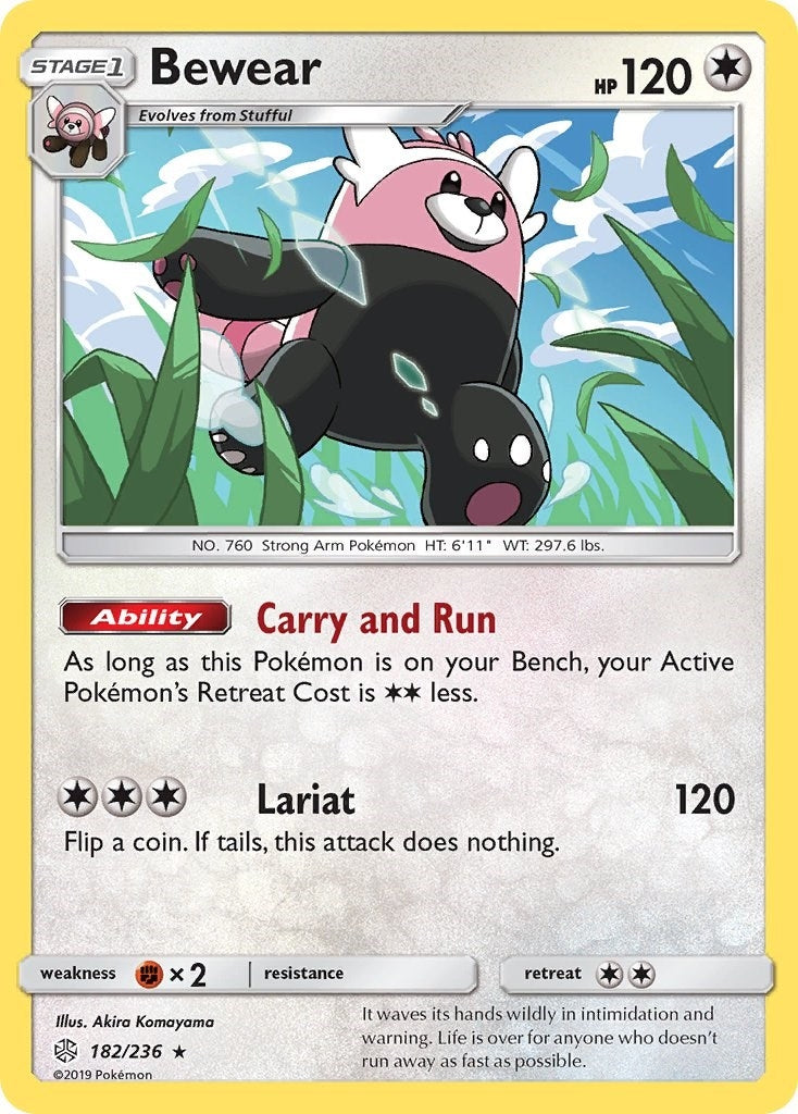 Image for Bewear (182/236) (SM - Cosmic Eclipse) (SM12) - Pokemon