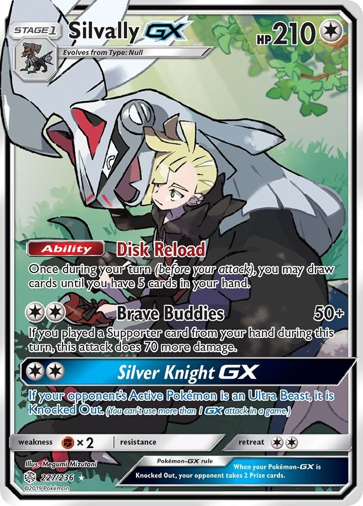 Image for Silvally GX (Full Art) (227/236) (SM - Cosmic Eclipse) (SM12) - Pokemon