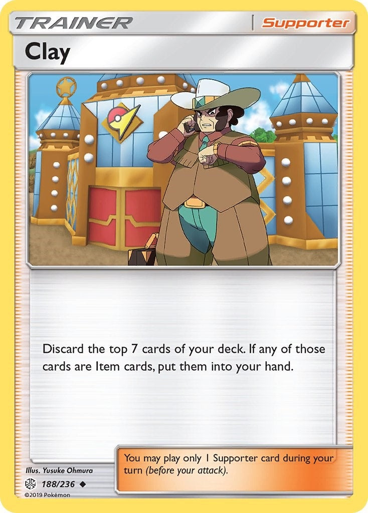 Image for Clay (188/236) (SM - Cosmic Eclipse) (SM12) - Pokemon