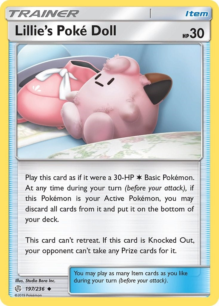 Image for Lillie's Poke Doll (197/236) (SM - Cosmic Eclipse) (SM12) - Pokemon