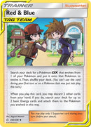 Image for Red & Blue (202/236) (SM - Cosmic Eclipse) (SM12) - Pokemon