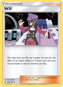 Image for Will (208/236) (SM - Cosmic Eclipse) (SM12) - Pokemon