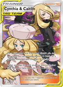 Cynthia & Caitlin (Full Art) (228/236) (SM - Cosmic Eclipse) Pokemon
